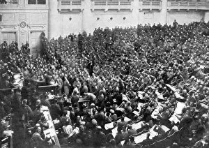 Bulla Gallery: Petrograds new parliament, Russia, 1917, (c1920). Artist: Bulla