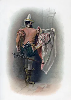 Taming Of The Shrew Prints: Petruchio, 1891