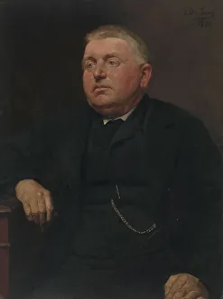 Petrus Josephus Marien, Mayor of Kapellen, 1886. Creator: Edouard De Jans