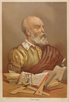 Petrus Ramus. From: La ciencia y sus hombres, 1879. Creator: Armet Portanell