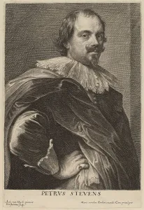 Lucas Vorsterman I Prints: Petrus Stevens, probably 1626/1641. Creator: Lucas Vorsterman