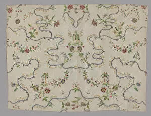 Petticoat Panel, England, 1730-50. Creator: Unknown