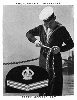 Petty Officer Prints: Petty Officer Boy, 1937. Artist: WA & AC Churchman