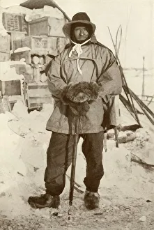 Terra Nova Prints: Petty Officer Edgar Evans, R. N. 1911, (1913). Artist: Herbert Ponting