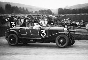 Peugeot 174S, Wagner - D Auvergne 1926 Le Mans 24 hour race. Creator: Unknown