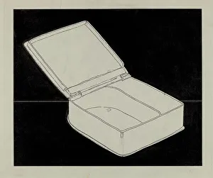 Pewter Prints: Pewter Box, c. 1937. Creator: Harry Goodman