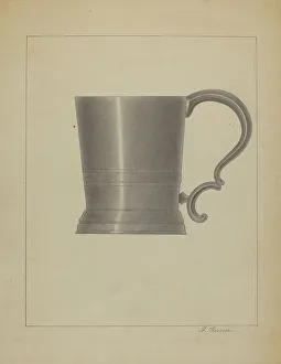 Pewter Mug, c. 1936. Creator: Filippo Porreca