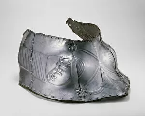 Peytral from a horse armor of Georg von Wolframsdorf, Mühlau, About 1480