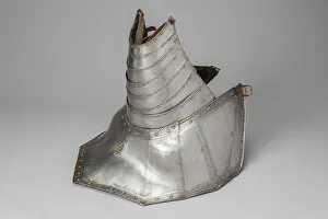 Peytral and Lower Neck Defense of a Horse Armor, Augsburg, mid-16th cent. with 19th cent