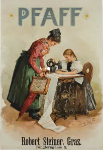 Fin De Siecle Prints: Pfaff, c1900. Creator: Reils, F. (active ca 1900-1910)