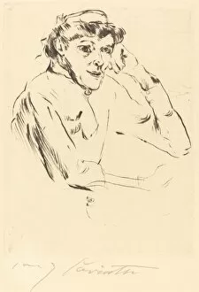 Nurse Gallery: Pflegerin (Nurse), 1914. Creator: Lovis Corinth