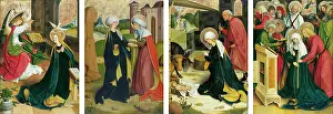 Nativity Prints: Pfullendorf Altarpiece: Annunciation