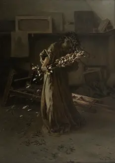 Destructive Prints: Phantoms in the Studio-Despair, between 1883 and 1885. Creator: Piotr Stachiewicz