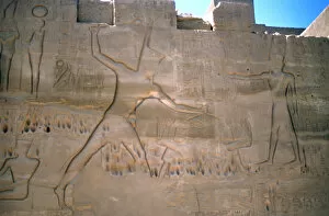 Pharaoh Seti, Capture of Slaves, Luxor, Egypt
