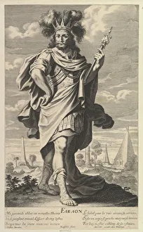 Sceptre Gallery: Pharaon, ca. 1639-40. Creators: Gilles Rousselet, Abraham Bosse