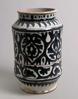 Pharmacy Jar, Italian, early 1400s. Creator: Unknown