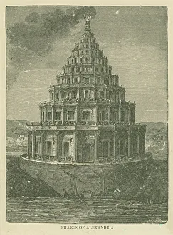 Unknown Artist Prints: Pharos of Alexandria, 1899. Creator: Unknown artist
