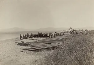 Building Materials Prints: Another Phase of Unloading, 12 July, 1889. Creator: Unknown