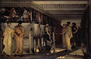 Parthenon Prints: Pheidias and the Frieze of the Parthenon, 1868-69. Creators: Sir Lawrence Alma-Tadema