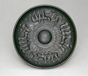 Campania Gallery: Phiale (Shallow Bowl for Pouring Ritual Libations), 300-250 BCE. Creator: Unknown