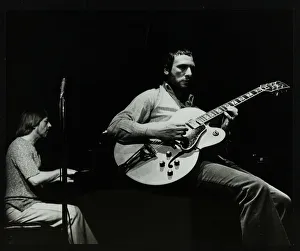 Phil Lee (guitar) and Michael Garrick (piano) playing at The Stables, Wavendon, Buckinghamshire
