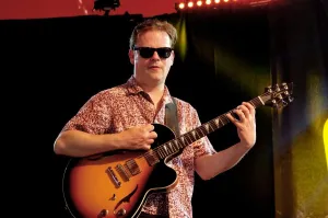Phil Robson, Love Supreme Jazz Festival, Glynde Place, East Sussex, 2015. Artist: Brian O Connor