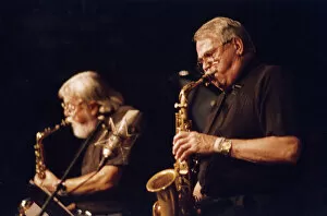 Alto Saxophonist Collection: Phil Woods and Bud Shank, North Sea Jazz Festival, The Hague, Netherlands, 2004