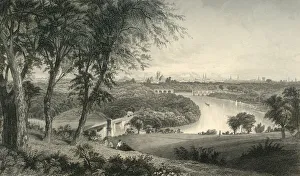 Philadelphia from Belmont, (West Park), 1874. Creator: Robert Hinshelwood Philadelphia from Belmont, (West Park), 1874. Creator: Robert Hinshelwood