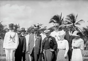 Philander Knox Prints: Philander C. Knox Visit To Central America And The West Indies - Knox In San Domingo