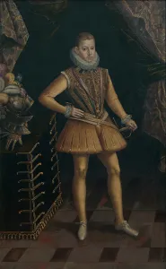 Hose Prints: Philip of Asturias, later Philip III of Spain. Creator: Frans Francken I