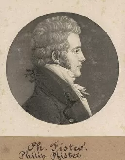 Philip Fister, 1808. Creator: Charles Balthazar Julien Févret de Saint-Mémin