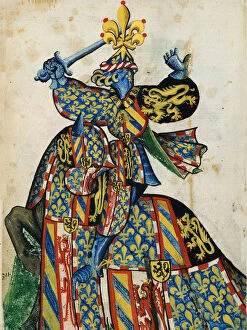 Golden Fleece Gallery: Philip the Good (from: The Great Armorial of the Knights of the Golden Fleece), 1430-1461