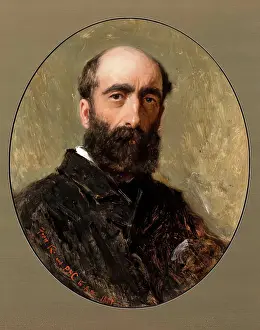 Reid George Prints: Philip H. Calderon RA, 1881. Creator: George Reid