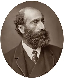 Calderon Prints: Philip Hermogenes Calderon, artist and Royal Academician, 1882. Artist: Lock & Whitfield
