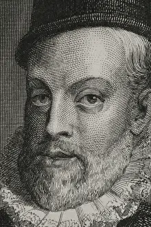 Details Prints: Philip II, (1527-1598), King of Spain, (1556-1598), 1856. Creator: Charles Geoffroy