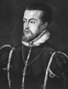 El Prudente Prints: Philip II, of Spain, 1588, 1888. Creator: Rose