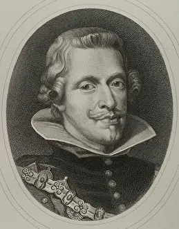 Philip IV, (1605-1665). King of Spain (1621-1665), 1879. Creators: Magin Pujadas, Alphonse Charles Masson