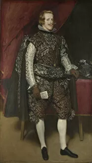 Philip Iv Gallery: Philip IV of Spain in Brown and Silver, ca 1631. Artist: Velazquez, Diego (1599-1660)