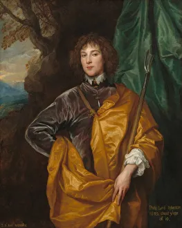 Flemish School Prints: Philip, Lord Wharton, 1632. Creator: Anthony van Dyck