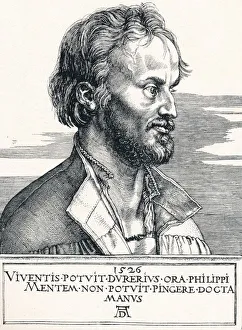 Philipp Schwarzerd Prints: Philipp Melanchthon, 1526 (1906). Artist: Albrecht Durer