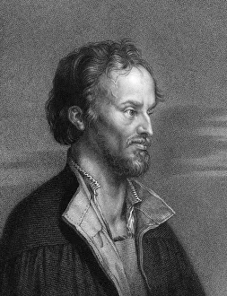 Philipp Melanchthon, 16th century German Protestant reformer, 1836