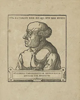 Philippus Theophrastus Aureolus Bombastus von Hohenheim (Paracelsus), ca 1538. Creator: Anonymous
