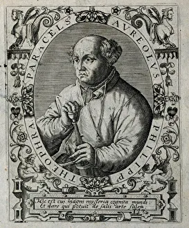 Philippus Theophrastus Aureolus Bombastus von Hohenheim (Paracelsus), 1645. Creator: Bry