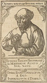Philippus Theophrastus Aureolus Bombastus von Hohenheim (Paracelsus), 1589. Creator: Anonymous