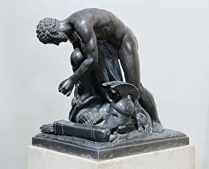 Leaning Collection: Philoctetes (Wounded Warrior), 1808/1809. Creator: Johann Nepomuk Schaller