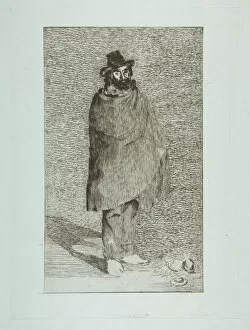 Manet Edouard Gallery: The Philosopher (Le Philosophe), 1865-66. Creator: Edouard Manet
