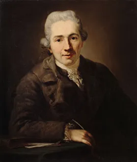 Anton 1736 1813 Gallery: The philosopher and writer Johann Jakob Engel (1741-1802), 1773. Creator: Graff, Anton (1736-1813)
