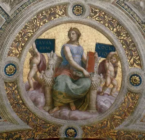Roman School Prints: The Philosophy. (Ceiling Fresco in Stanza della Segnatura), ca 1510-1511. Creator