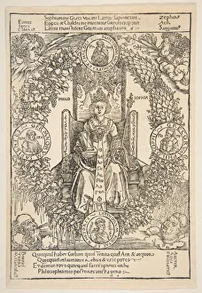 Latin Prints: Philosophy. n. d. Creator: Albrecht Durer