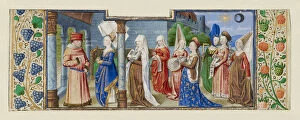 Logic Gallery: Philosophy Presenting the Seven Liberal Arts to Boethius, ca 1465